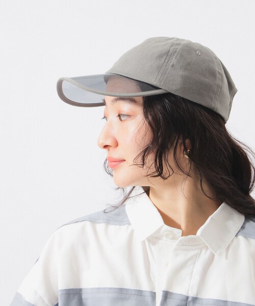 INFIELDER DESIGN（インフィールダーデザイン）の「【別注】INFIELDER DESIGN / CLEAR CAP（キャップ・レディース・オリーブ/ブラック・ONE SIZE）」の3枚目の写真