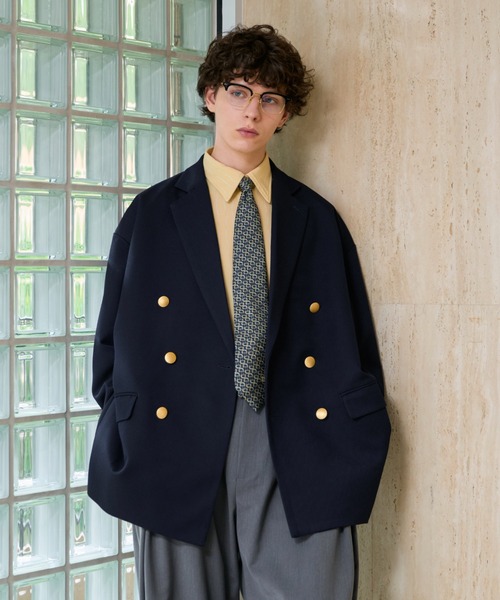 Loose Double Breasted 6B Blazer / ルーズダブルブレスト6Bブレザー