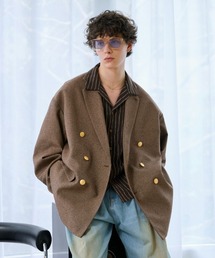 soerte（ソエルテ）の「Loose Double Breasted 6B Blazer / ルーズダブルブレスト6Bブレザー（テーラードジャケット）」
