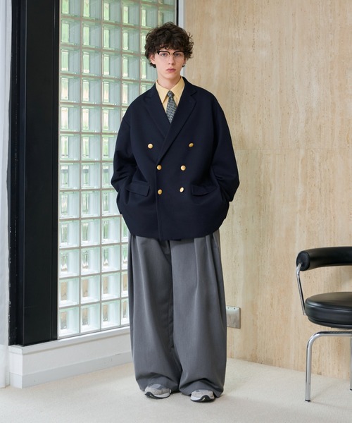 Loose Double Breasted 6B Blazer / ルーズダブルブレスト6Bブレザー