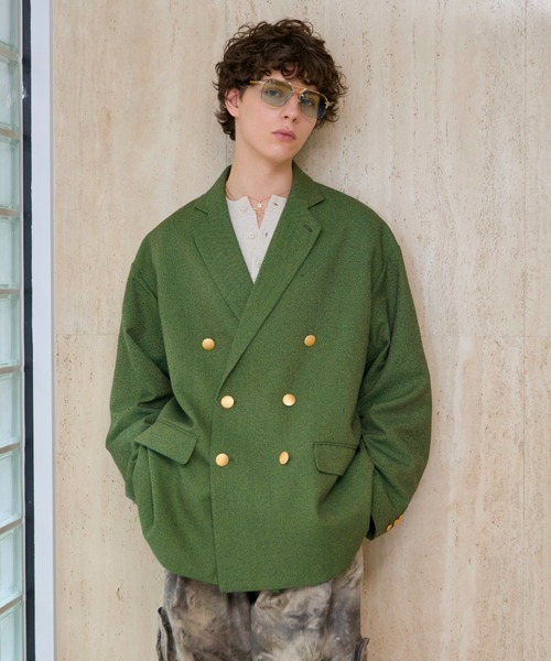 Loose Double Breasted 6B Blazer / ルーズダブルブレスト6Bブレザー