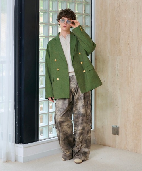 Loose Double Breasted 6B Blazer / ルーズダブルブレスト6Bブレザー