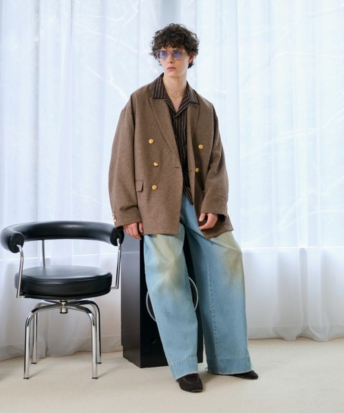 Loose Double Breasted 6B Blazer / ルーズダブルブレスト6Bブレザー