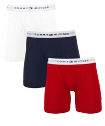 TOMMY HILFIGER（トミーヒルフィガー）の「TOMMY HILFIGER トミー ヒルフィガー 【3枚セット】Cotton Classics Core Plus メンズ ロングボクサーパンツ（ボクサーパンツ）」