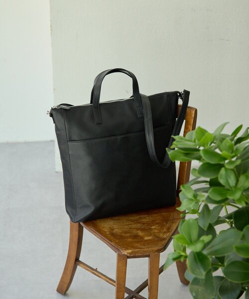 セール】《本革/A4サイズ対応》縦型トートバッグL（トートバッグ