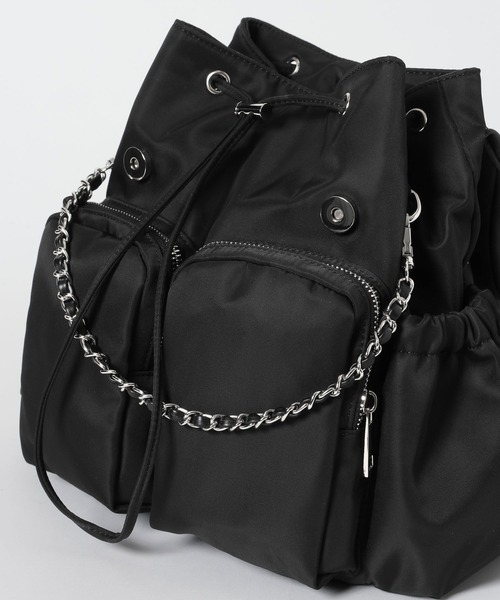 HEREIAM(ヘレイアム)の「【HEREIAM】Weeミニリュック(ナイロン)(バックパック/リュック・レディース・レッド/ブラック/シャンパン・FREE)」の22枚目の写真