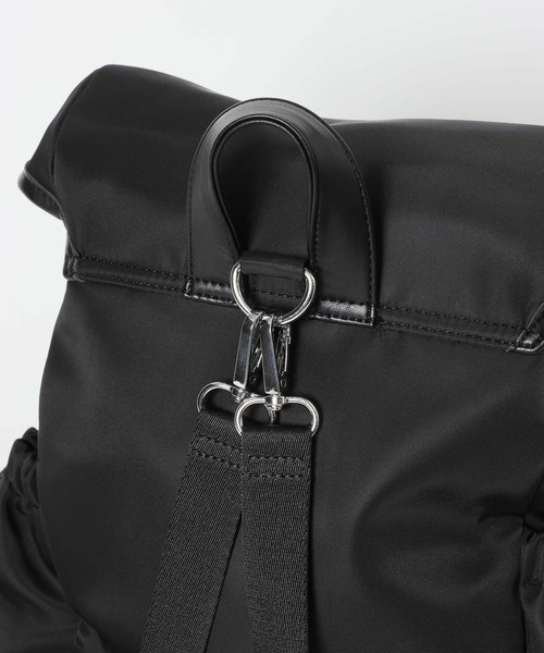 HEREIAM(ヘレイアム)の「【HEREIAM】Weeミニリュック(ナイロン)(バックパック/リュック・レディース・レッド/ブラック/シャンパン・FREE)」の12枚目の写真