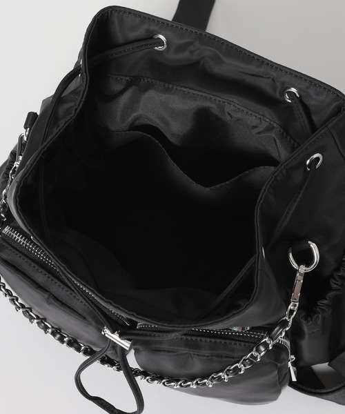 HEREIAM(ヘレイアム)の「【HEREIAM】Weeミニリュック(ナイロン)(バックパック/リュック・レディース・レッド/ブラック/シャンパン・FREE)」の14枚目の写真