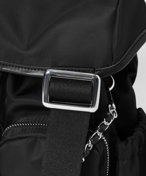 HEREIAM(ヘレイアム)の「【HEREIAM】Weeミニリュック(ナイロン)(バックパック/リュック・レディース・レッド/ブラック/シャンパン・FREE)」の15枚目の写真