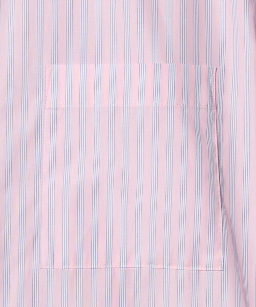 ASTRAET（アストラット）の「＜ASTRAET＞ストライプ カシュクール レギュラーカラーシャツ（シャツ/ブラウス・レディース・ライトピンク・FREE）」の7枚目の写真