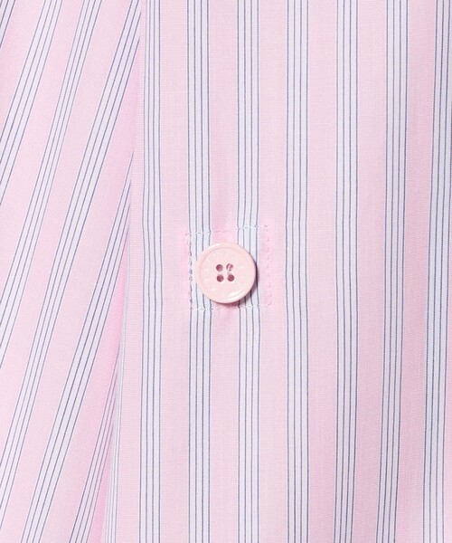 ASTRAET（アストラット）の「＜ASTRAET＞ストライプ カシュクール レギュラーカラーシャツ（シャツ/ブラウス・レディース・ライトピンク・FREE）」の8枚目の写真