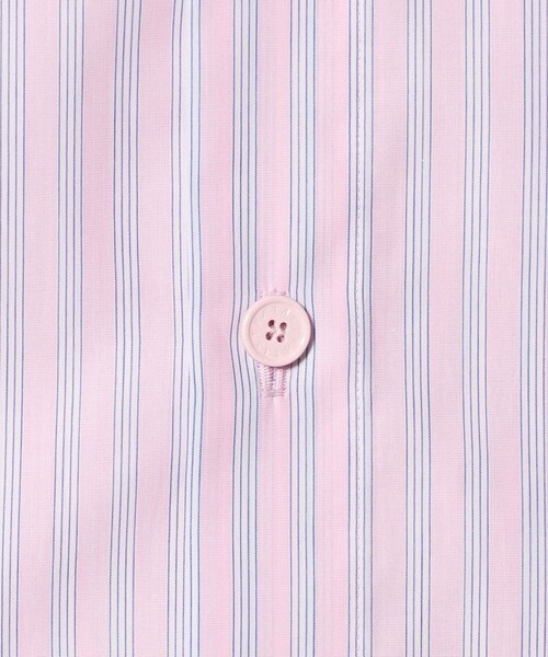 ASTRAET（アストラット）の「＜ASTRAET＞ストライプ カシュクール レギュラーカラーシャツ（シャツ/ブラウス・レディース・ライトピンク・FREE）」の9枚目の写真