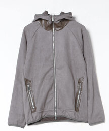 MMMM（エムエムエムエム）の「【RES】【MMMM】バックサイドフリース スウェード ZIPパーカー（パーカー）」