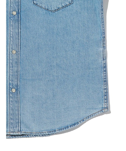 Levi's(リーバイス)の「Levi's/リーバイス 501(R) DAY SPECIAL COLLECTION リラックスフィット ウエスタンシャツ(シャツ/ブラウス・メンズ・ライトインディゴブルー・S/M/L/XL)」の9枚目の写真