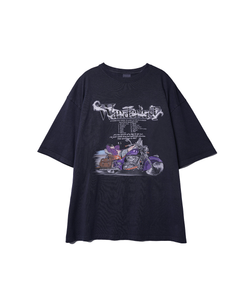 NONFLOOR(ノンフロア)の「ワンダールスト メンズ Tシャツ ネイビー(Tシャツ/カットソー・メンズ・その他・S/M/L)」の1枚目の写真