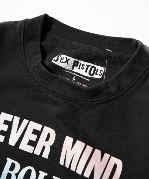 THRIFTY LOOK(スリフティールック)の「THRIFTY LOOK スリフティルック / THRIFTY"SEX PISTOLS"SWEAT(スウェット・メンズ・ブラック・LARGE/X-LARGE)」の2枚目の写真