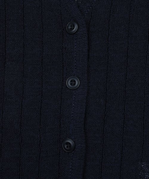 HARDCORE HAPPINESS（ハードコアハピネス）の「SIGNATURE LINEN KNIT VEST_NAVY（ベスト・レディース・その他・FREE）」の5枚目の写真