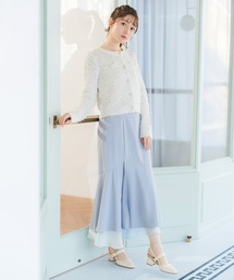 MISCH MASCH（ミッシュマッシュ）の「2026春夏新作 裾シアーマーメイドスカート（スカート）」