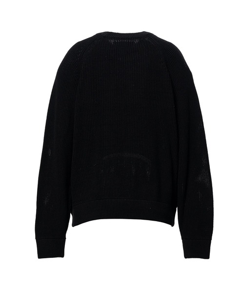In・stru(men-tal).(インストルメンタル)の「Cotton High Density Knit Sweater(Tシャツ/カットソー・メンズ・ダークグレー/ブラック/ライトグレー・44/48/46)」の5枚目の写真