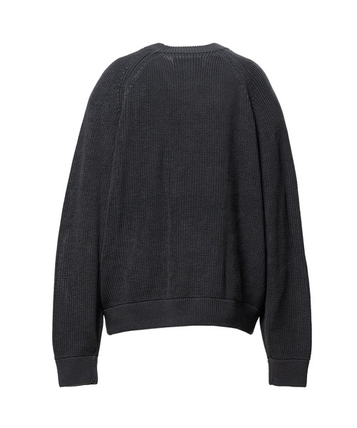 In・stru(men-tal).(インストルメンタル)の「Cotton High Density Knit Sweater(Tシャツ/カットソー・メンズ・ダークグレー/ブラック/ライトグレー・44/48/46)」の22枚目の写真