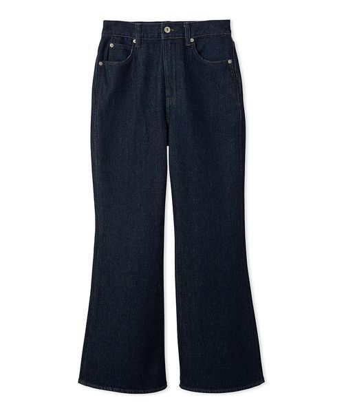 LILY BROWN（リリーブラウン）の「【WEB限定00サイズ】ストレッチセミフレアデニムパンツ（デニムパンツ・レディース・ライトブルー/ブルー/インディゴブルー・0/1）」の2枚目の写真