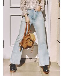 LILY BROWN | 【WEB限定00サイズ】ストレッチセミフレアデニムパンツ(デニムパンツ)