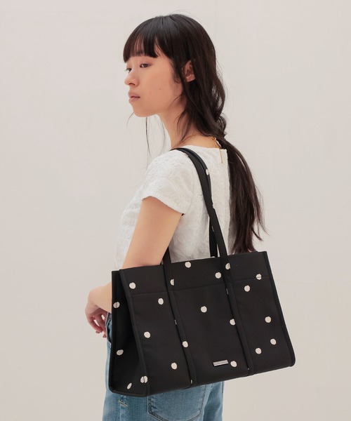 TSURU by Mariko Oikawa / Polca(ドット柄トートバッグ WB-1264410