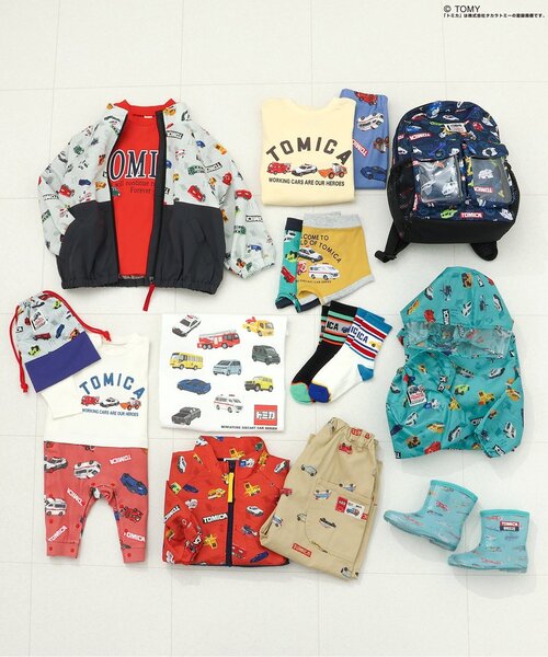 BREEZE（ブリーズ）の「TOMICA×BREEZE 巾着L（ポーチ・キッズ・キナリ・LARGE）」の6枚目の写真