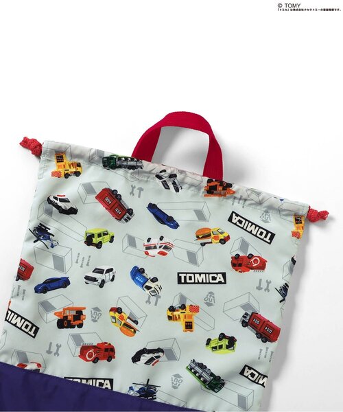 BREEZE（ブリーズ）の「TOMICA×BREEZE 巾着L（ポーチ・キッズ・キナリ・LARGE）」の7枚目の写真