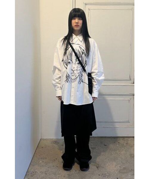 NICE GHOST CLUB(ナイスゴーストクラブ)の「FFATS GIRL OXFORD BIG BIG SHIRT_WHITE(NG2ESUW301A)(シャツ/ブラウス・レディース・その他・S/M/L)」の8枚目の写真