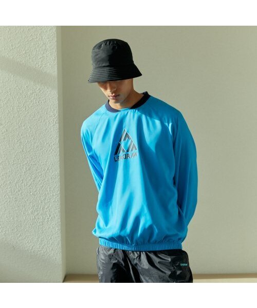 LEADRAW(リドロウ)の「エアスcoop スウェットシャツ B ブルー(スウェット・メンズ・その他・XL/L)」の1枚目の写真
