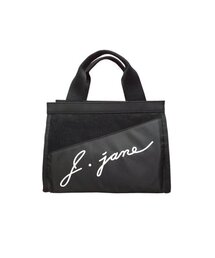 J.JANE（ジェイジェーン）の「コーデュロイトートバッグ (ブラック)（ゴルフグッズ）」