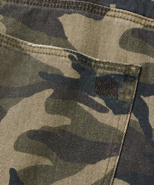 BROWNBREATH（ブラウンブレス）の「DESTROYED CAMO DOUBLE KNEE PANTS - KHAKI（その他パンツ・レディース・その他・XL/S/M/L）」の8枚目の写真