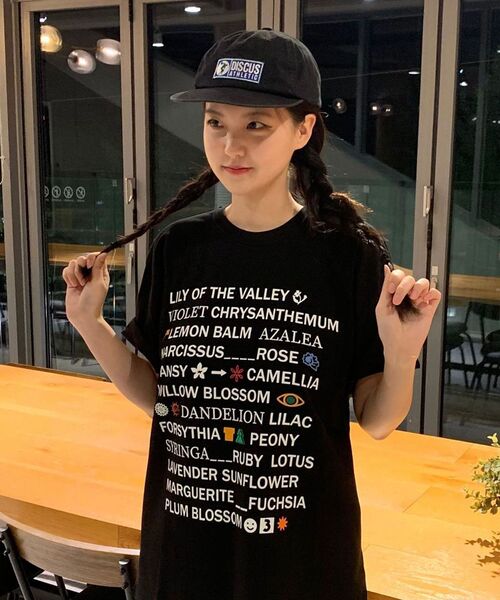 DOFFSEPT(ドフセプト)の「黒のブルーミングTシャツ(Tシャツ/カットソー・レディース・その他・FREE)」の9枚目の写真