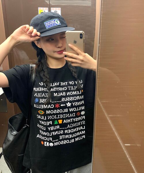 DOFFSEPT(ドフセプト)の「黒のブルーミングTシャツ(Tシャツ/カットソー・レディース・その他・FREE)」の10枚目の写真
