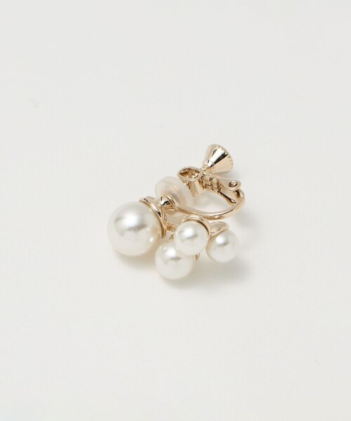 green label relaxing(グリーンレーベルリラクシング)の「4ランダム イヤリング(イヤリング・レディース・オフホワイト・FREE)」の5枚目の写真