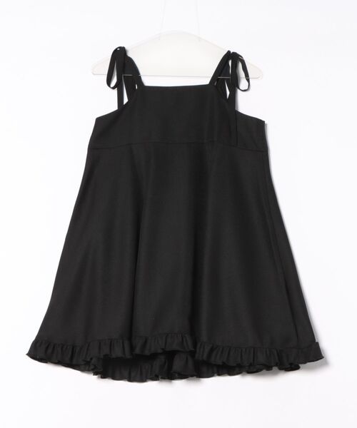 flower（フラワー）の「スウィートミニワンピース2（ワンピース・レディース・グレー/ブラック・FREE）」の3枚目の写真