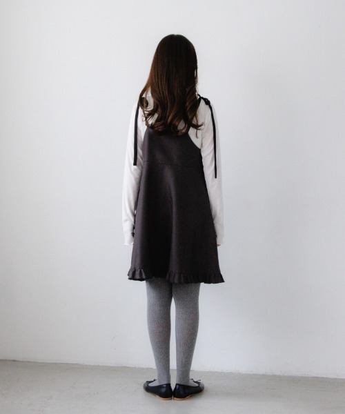 flower（フラワー）の「スウィートミニワンピース2（ワンピース・レディース・グレー/ブラック・FREE）」の14枚目の写真