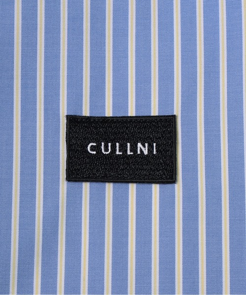 CULLNI(クルニ)の「High Count Broad Embroidery Patch Stripe Shirt(シャツ/ブラウス・メンズ・キャメル/ブルー系1/ブルー/ブルー系2・0/1/2)」の18枚目の写真