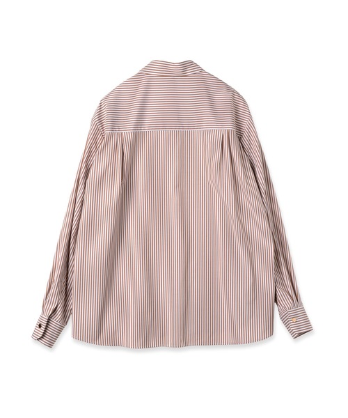 CULLNI(クルニ)の「High Count Broad Embroidery Patch Stripe Shirt(シャツ/ブラウス・メンズ・キャメル/ブルー系1/ブルー/ブルー系2・0/1/2)」の21枚目の写真