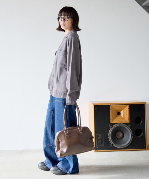 PBLIM(ページボーイリム)の「《UNISEX》カラーネップカーデ(カーディガン/ボレロ・レディース・グレー/ブラック・FREE)」の16枚目の写真