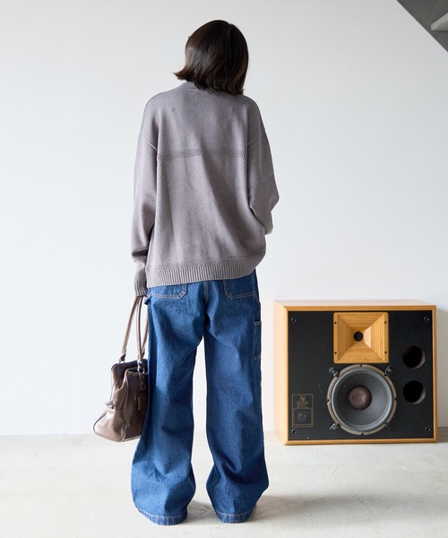 PBLIM(ページボーイリム)の「《UNISEX》カラーネップカーデ(カーディガン/ボレロ・レディース・グレー/ブラック・FREE)」の17枚目の写真