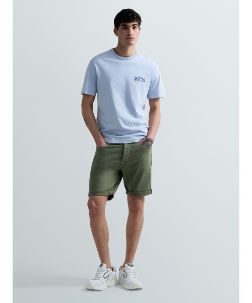 REPLAY(リプレイ)の「オープンエンドジャージービーチフェスTシャツ(Tシャツ/カットソー・メンズ・ベビーピンク/スカイブルー・LARGE/MEDIUM/X-LARGE/SMALL)」の10枚目の写真