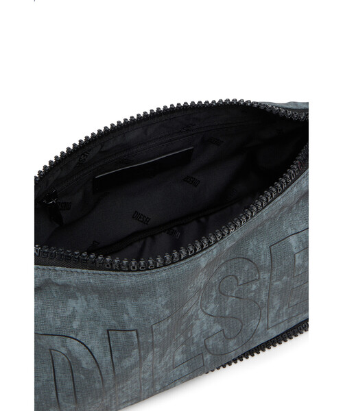 DIESEL(ディーゼル)の「メンズ クロスボディバッグ ZIP-D CROSSBODY BAG X(ボディバッグ/ウエストポーチ・メンズ・ダークインディゴブルー・FREE)」の4枚目の写真