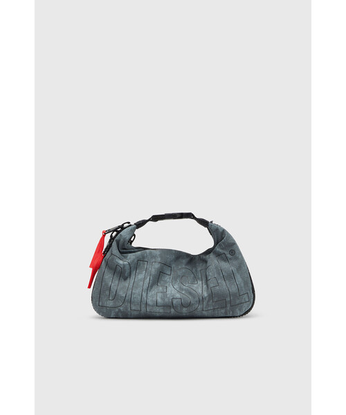 DIESEL(ディーゼル)の「メンズ クロスボディバッグ ZIP-D CROSSBODY BAG X(ボディバッグ/ウエストポーチ・メンズ・ダークインディゴブルー・FREE)」の7枚目の写真