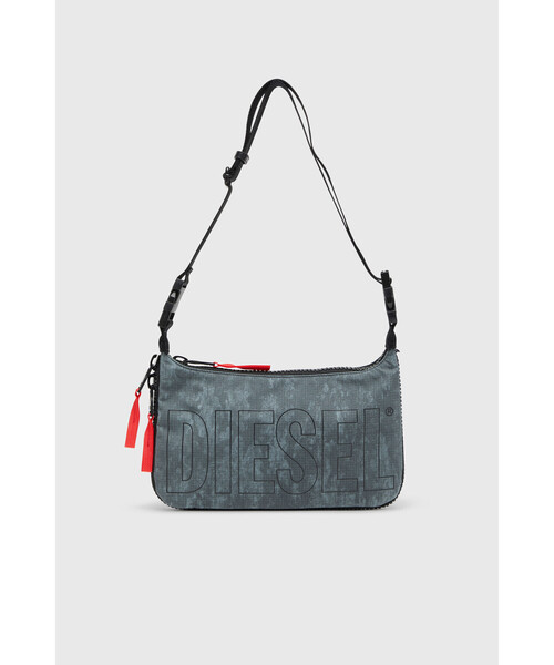 DIESEL(ディーゼル)の「メンズ クロスボディバッグ ZIP-D CROSSBODY BAG X(ボディバッグ/ウエストポーチ・メンズ・ダークインディゴブルー・FREE)」の10枚目の写真