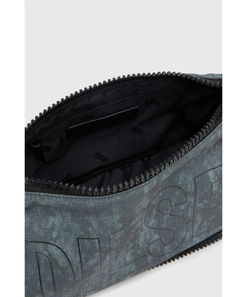 DIESEL(ディーゼル)の「メンズ クロスボディバッグ ZIP-D CROSSBODY BAG X(ボディバッグ/ウエストポーチ・メンズ・ダークインディゴブルー・FREE)」の11枚目の写真