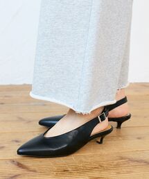 le.coeur blanc | le.coeur blancバックベルトパンプス(パンプス)