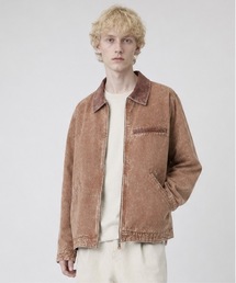 HOUSTON / COTTON CANVAS FADE WORK JACKET フェードワークジャケット