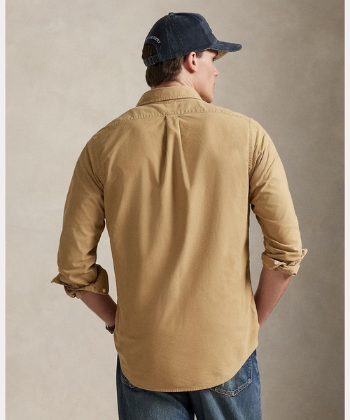 POLO RALPH LAUREN(ポロ ラルフ ローレン)の「クラシック フィット ガーメントダイド オックスフォード シャツ(シャツ/ブラウス・メンズ・ブラウン系5・L/M/S/XS)」の5枚目の写真